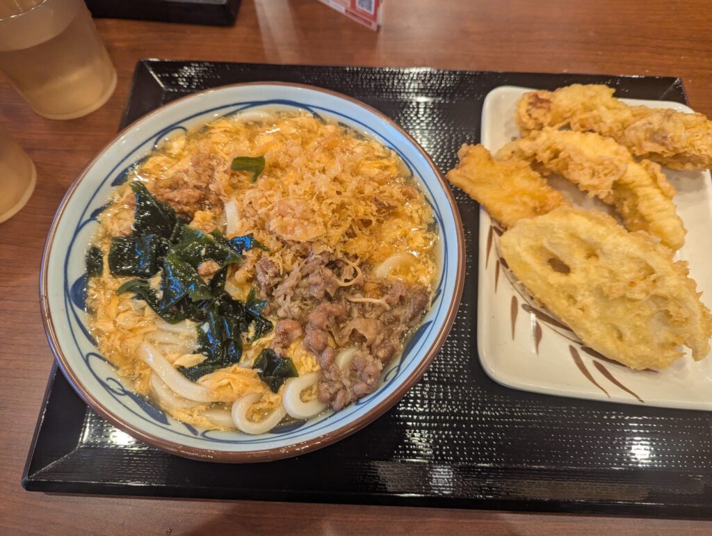 肉がさね玉子あんかけ　