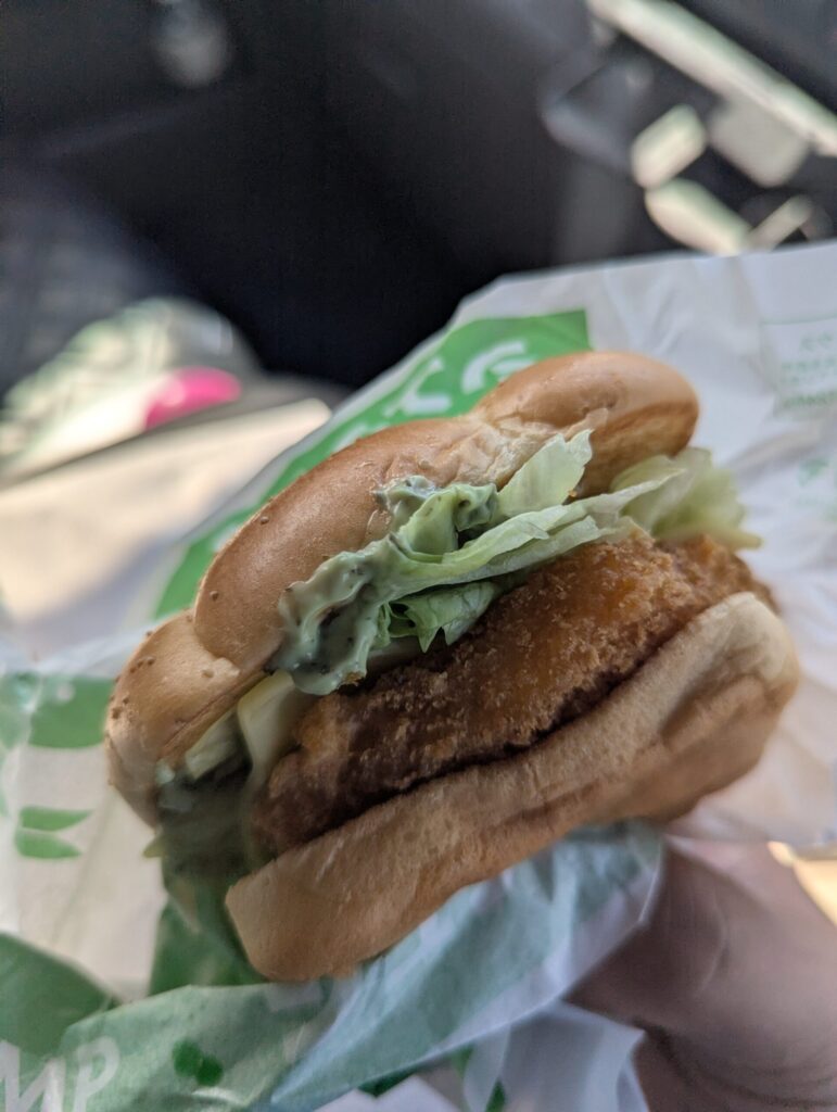 N.Y. タルタルシュリンプ ガーリック&バジル ご開封