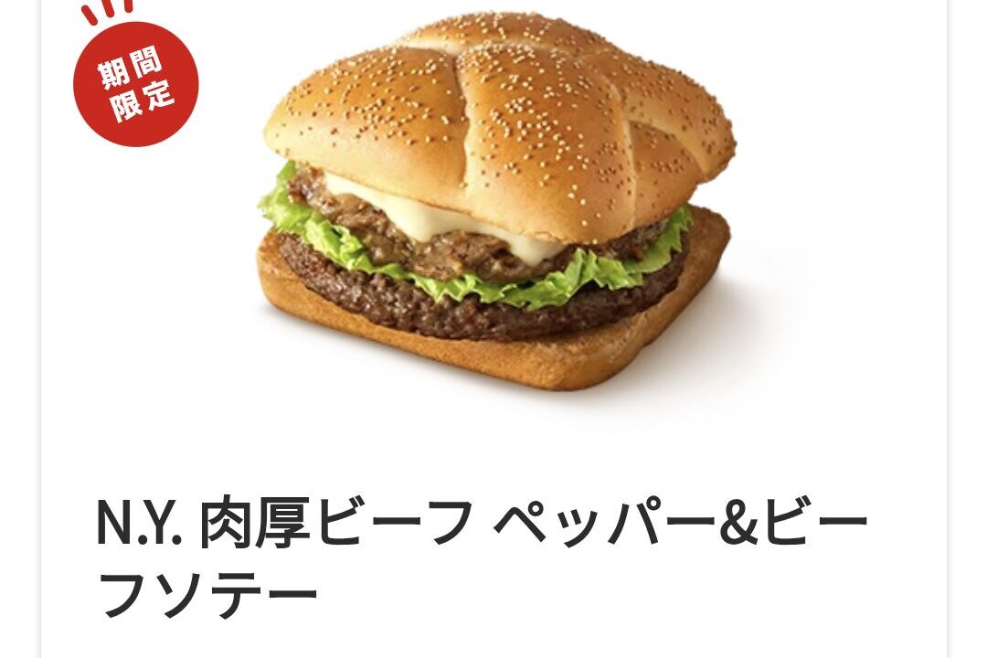 N.Y. 肉厚ビーフペッパー&ビーフソテー 紹介